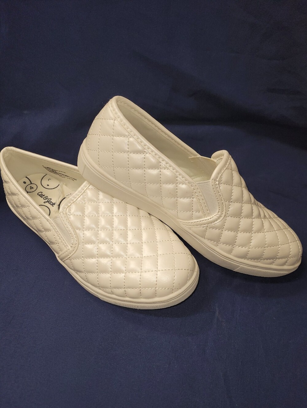 Quilted Slip-On Girls neakers - White